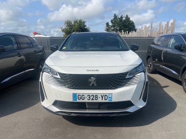 Peugeot 3008 blanc - vue face avant