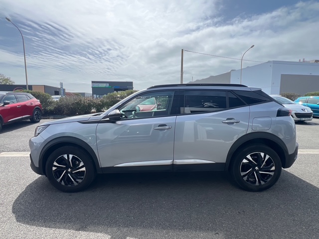 Peugeot 2008 gris - vue côté gauche