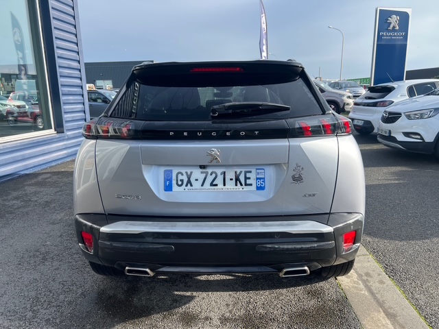 Peugeot 2008 gris - vue arrière