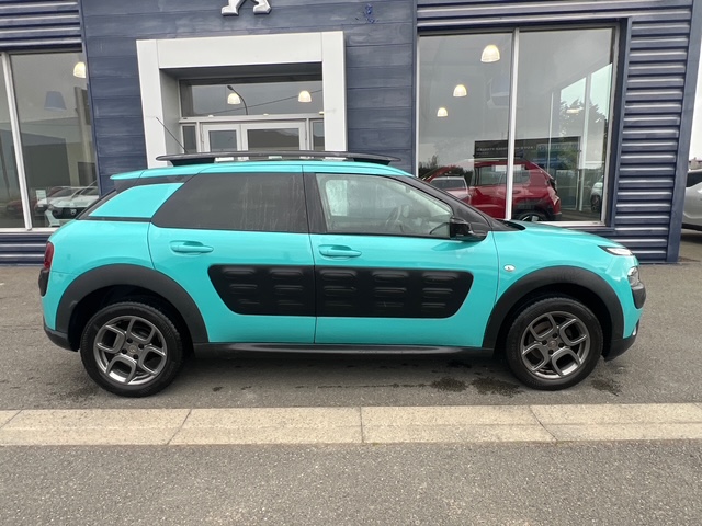 CITROEN C4 CACTUS BLEU - VUE COTE DROIT