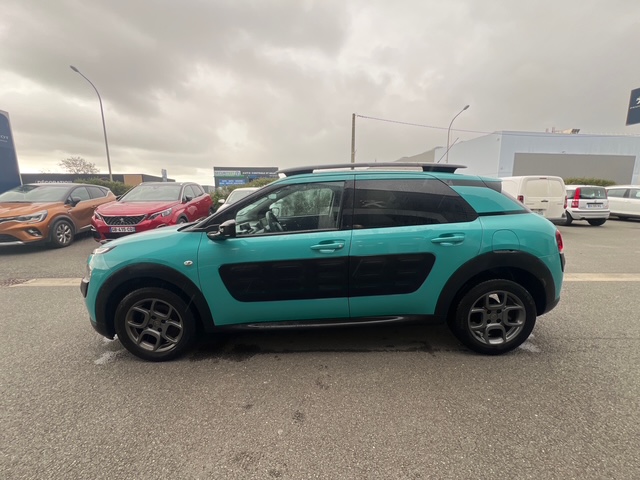 CITROEN C4 CACTUS BLEU - VUE COTE GAUCHE