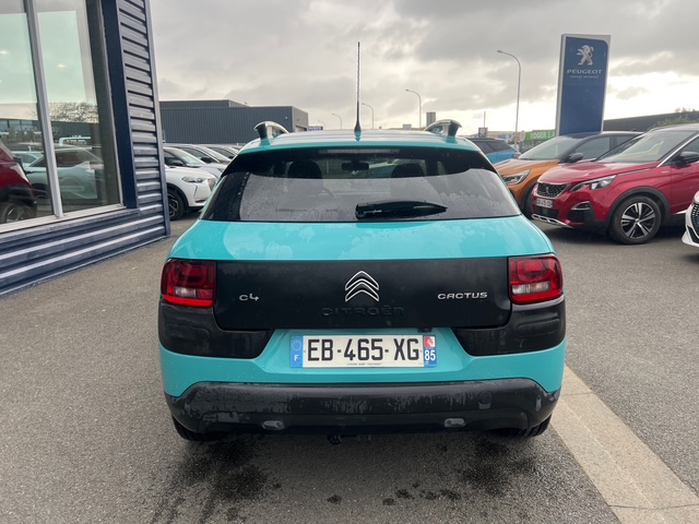 CITROEN C4 CACTUS BLEU - VUE ARRIERE